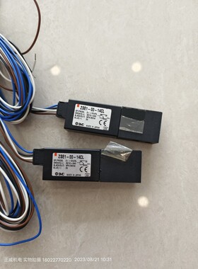 SMC小型压力开关ZSE1-00-14CL 0～-101kpa npn 80ma DC12-24V