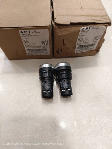 APT指示灯型按钮开关，不带灯 绿色LA39J-11B/g  红色LA39J-11B/r