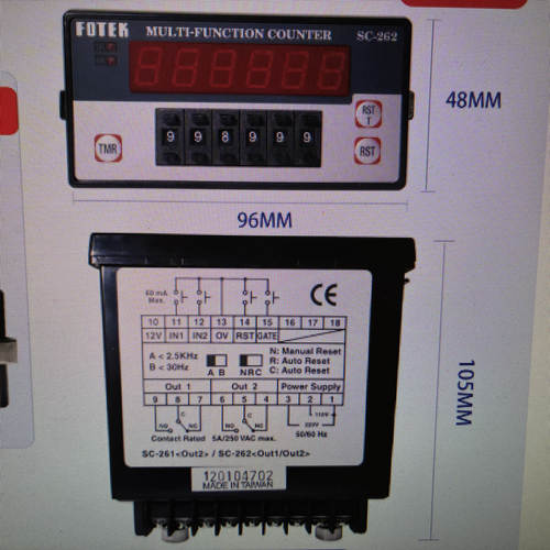 台湾阳明FOTEK计数器SC-341/361/362/321/331/351/342/3616/3626