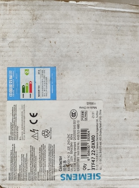 SIEMENS西门子接触器3TF4722-0XM0 220V停产备件原装全新新款3RT