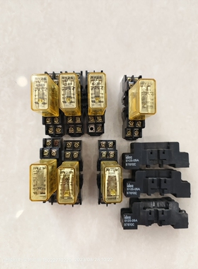 日本IDEC和泉继电器RY2S-U AC120V AC DC24V继电器底座SY2S-05A