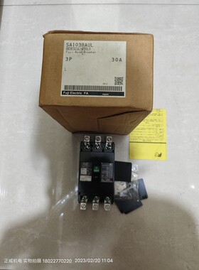 日本富士断路器SA103BAUL 3P 30A出口欧美带UL认证