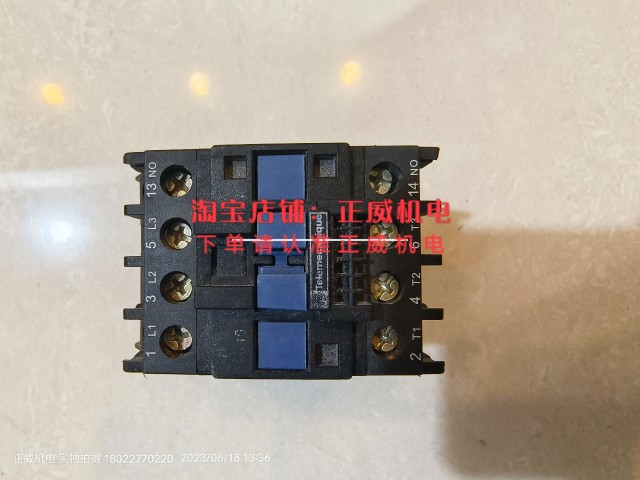 Telemecanique法国特立美接触器LC1-D06...N 24V LC1D0610施耐德-封面