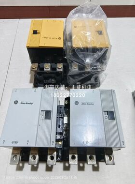 Allen-Bradley罗克韦尔接触器100-B180N*3 B 220V辅助195-NX19 A