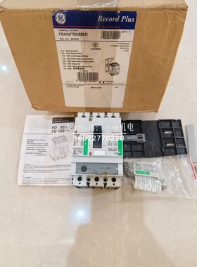 Record Plus通用GE波兰产塑壳断路器FDH36TD025ED 3P 25A FD63