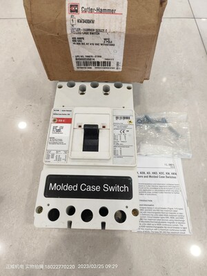 卡特拉汉默塑壳断路器KW3400KW KW-K 3P 400A