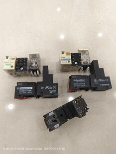 施耐德继电器RXM3AB2BD/RXM2AB2BD底座RXZE2S111M/RXZE2S108M