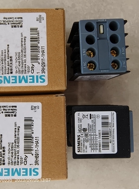 西门子辅助开关部件3RH6911-1HA11/3RH2911-1HA11/3RH2911-1FA22