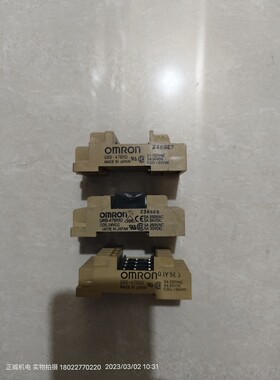 日本欧姆龙继电器G6B-1174P-FD-US继电器底座G6B-47BND 24VDC