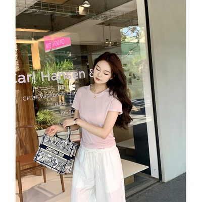 【TKIKI】设计感重工短袖T恤女