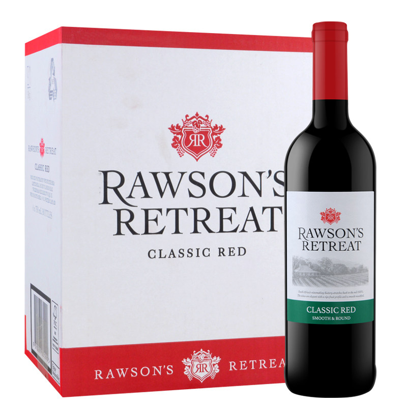 【一级授权店】奔富洛神山庄经典干红葡萄酒 南非进口红酒整箱装