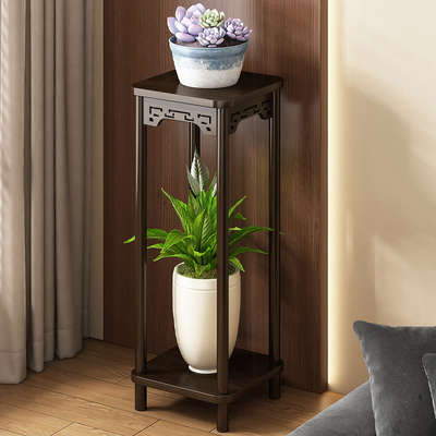 花架子客厅落地式实木花台