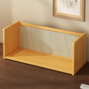 桌面书架收纳置物架办公室简易小型电脑桌上学生用宿舍整理架书柜