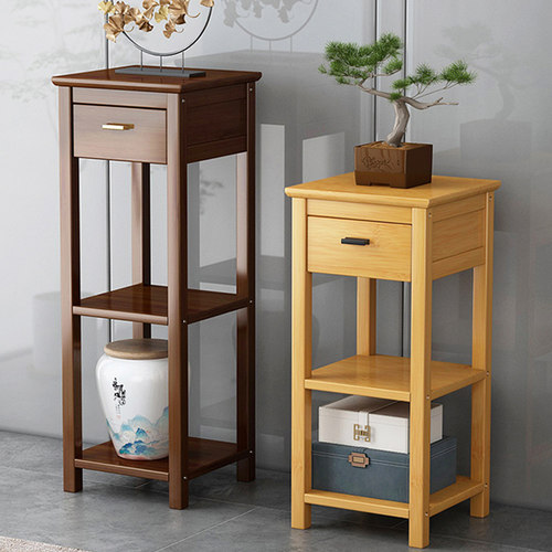 花架置物架阳台实木客厅落地式花