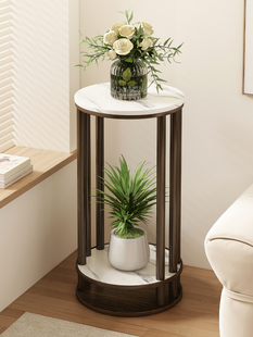 花架子客厅落地式置物架阳台多肉层架实木展示架轻奢高级感植物架