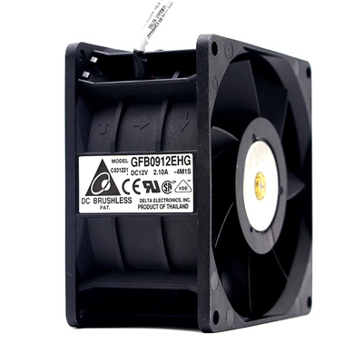 台达9050 GFB0912EHG双电机双叶增压散热器暴力风扇12V 2.10/3.3A