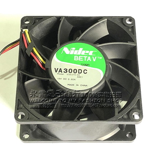 Nidec BETA V VA300DC V35375-58 12V 0.60A 8cm 机箱 冷却 风扇