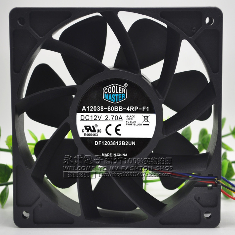 A12038-60BB-4RP-F1 2.7A 12V 12CM M3 E9+ S9 L3+ S7暴力风扇