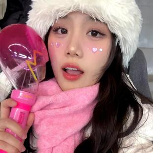 汪苏泷周杰伦演唱会应援物纹身贴粉色爱心脸贴脸上饰品妆容钻贴