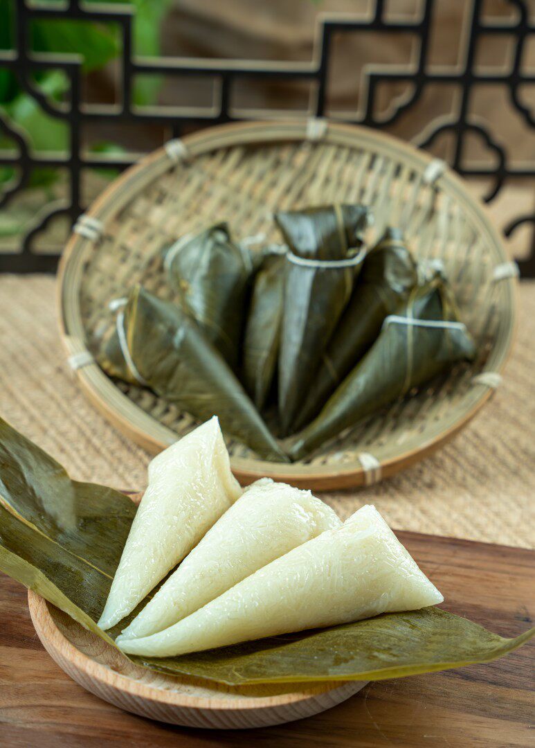 洪湖白水粽清水糯米粽子迷你小粽子原味湖北特产端午真空袋装20枚