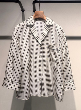 【缇娜】LESS国内代购26春季专柜正品方格长袖衬衣2Q1214030-2295