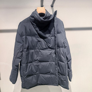 LESS女装国内商场2025冬专柜正品中长款鹅绒羽绒服2PAC17780-3695