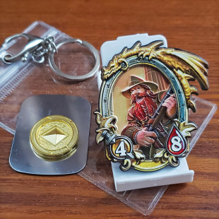 妙趣小坊 炉石传说周边 酒馆战棋随从棋子 实物卡 收藏手办