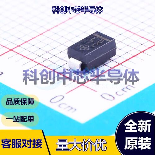 1个 ES1D-E3/61T 快恢复/高效率二极管 SMA(DO-214AC)     全新原