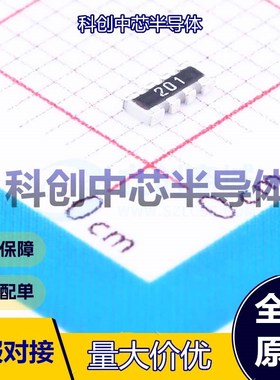50个 4D03WGJ0201T5E 排阻 0603x4 4 200Ω ±5% 62.5mW 全新原装