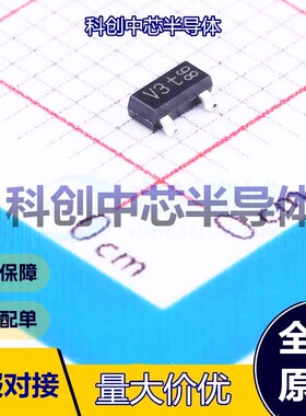 5个 PESD3V3L2BT,215 静电和浪涌保护(TVS/ESD) SOT-23 3.3V 26V