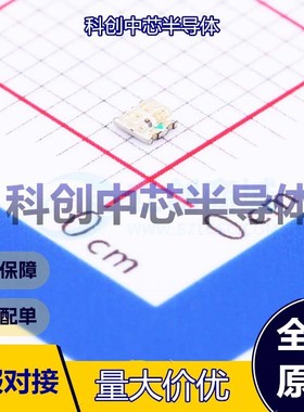 10个 E6C0606RQBC2UDA 发光二极管/LED SMD-4P,1.6x1.6mm 红色,蓝