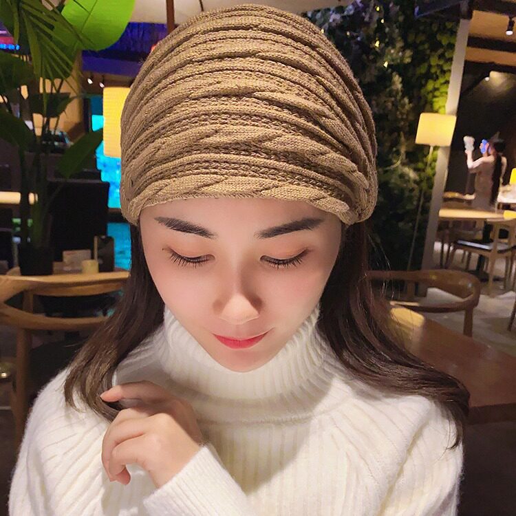 春夏发带女网红外出韩国时尚宽边遮白发箍碎发头带头套甜美包头巾