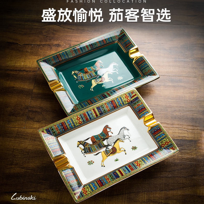 鲁宾斯基雪茄烟灰缸陶瓷