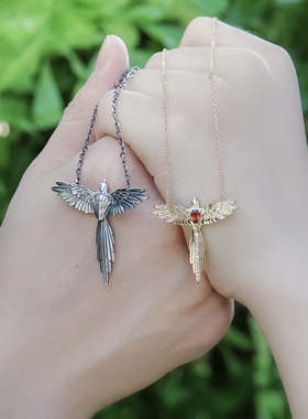 项链善琢自定义首饰银银情侣