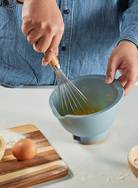 江浙沪包邮！正品宜家代购彭尼菲斯搅拌碗水果盛具打蛋碗淡蓝灰色