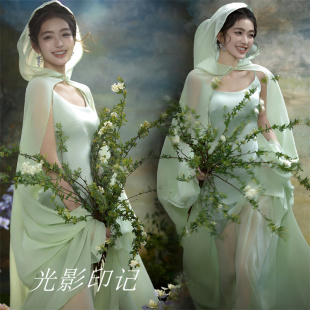 绿野仙踪复古油画艺术摄影服 时尚 影楼法式 写真纯欲氛围感写真服装