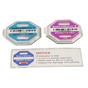 ShockWatch 2运输汽车防震动标签冲击防振防撞防摔监测不干胶标签