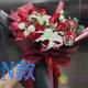 生日蓝玫瑰新疆阿克苏花店送花新和拜城乌什阿瓦提县同城鲜花速递