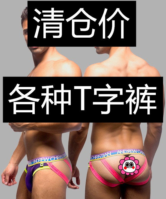 纯棉双丁内裤性感低腰透气丁字裤