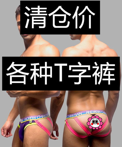 纯棉双丁内裤性感低腰透气丁字裤