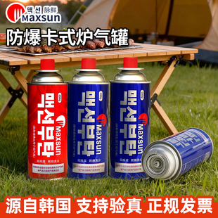 瓦斯煤气防爆液化燃气 炉气瓶露营野炊户外便携式 新款 脉鲜气罐卡式