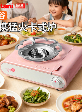 岩谷卡式炉户外便携式炉具家用新型瓦斯炉燃气灶气罐猛火炉ZLL-1