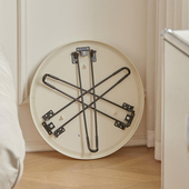 折叠桌出租房小户型简易小圆桌吃饭桌家用客厅小茶几阳台矮桌子