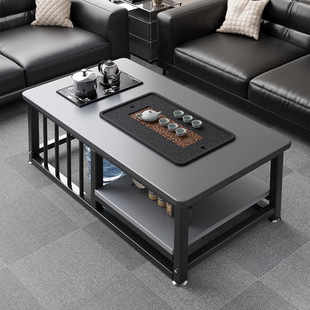 办公室茶几简易简约小户型泡茶套装一体功夫茶桌客厅家用阳台茶台