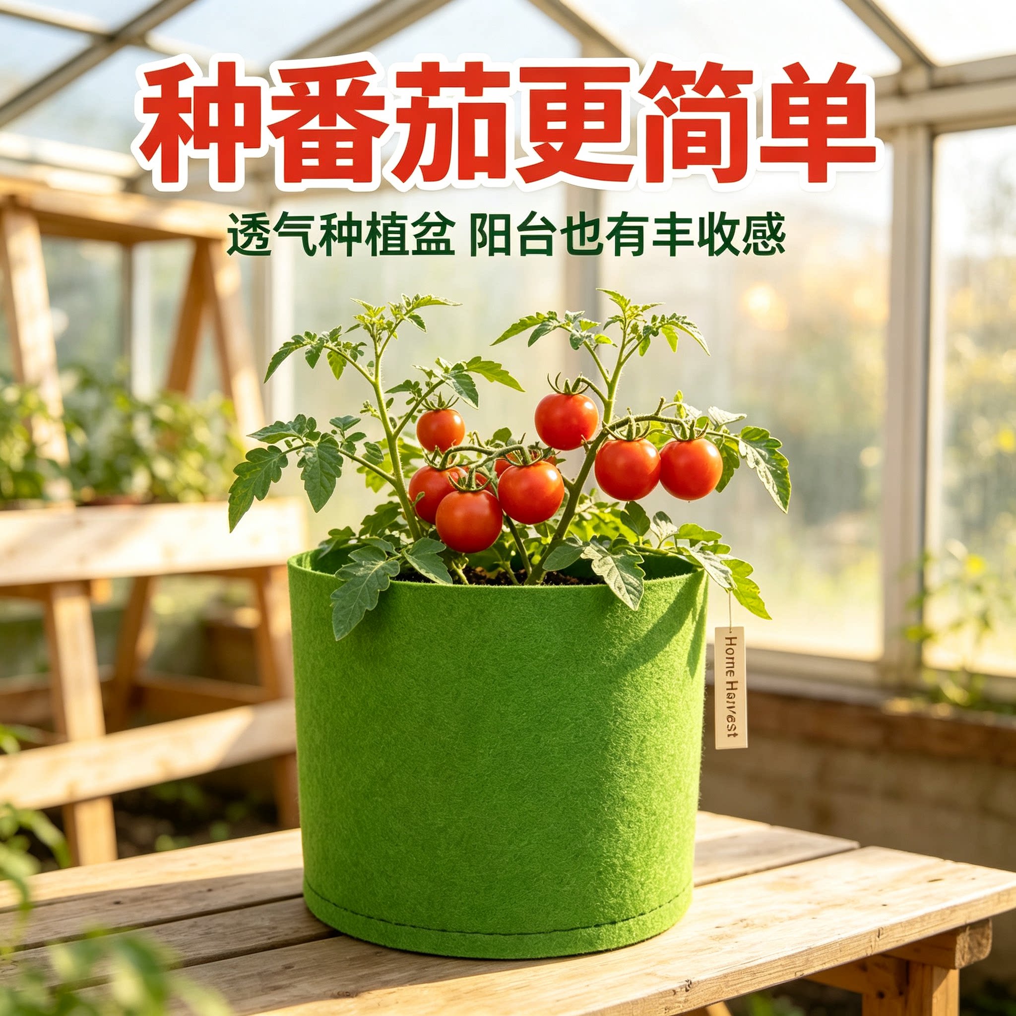 加厚无纺布种植袋楼顶移植袋加仑袋种花阳台育苗袋种葱多肉专用袋