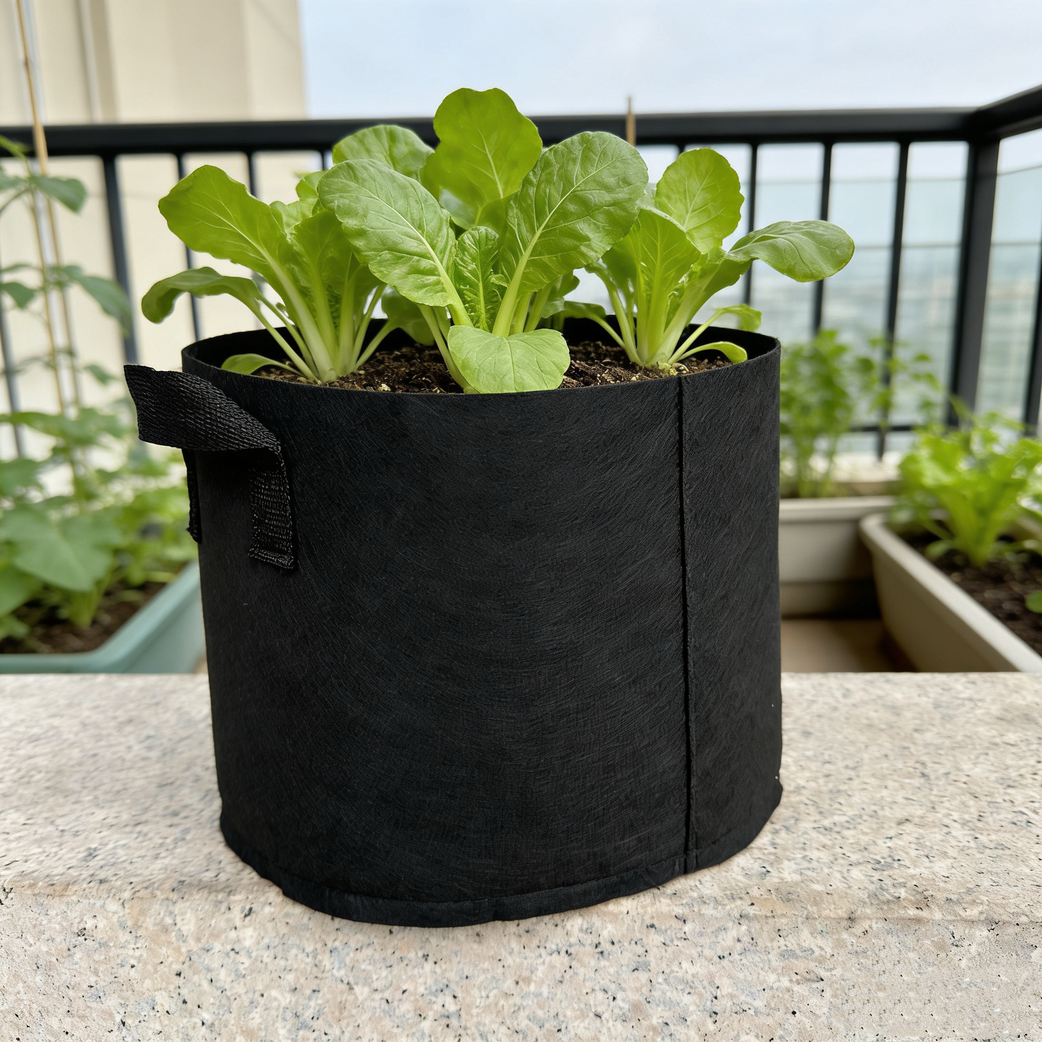 美植袋无纺布加厚种植袋楼顶阳台蔬果育苗袋爬藤月季绿植植树袋