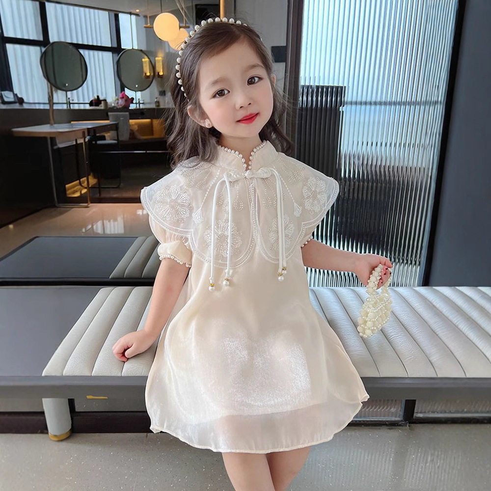 女童连衣裙夏季儿童装旗袍公主裙