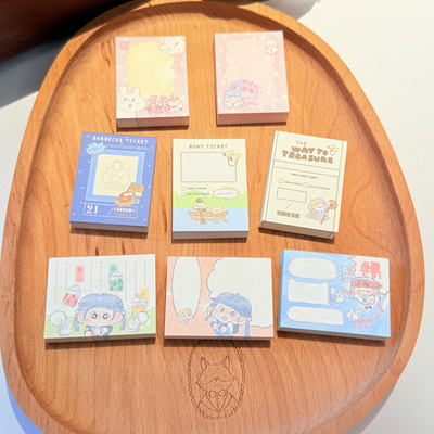 potato bb原创 可爱人物小动物 手帐迷你小便签 百搭拼贴素材