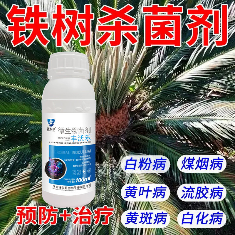 铁树专用营养液促生长防黄叶枯萎叶斑烂根径杆黄液体肥营养液