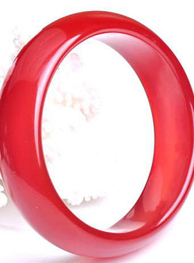 天然红玛瑙百搭手镯